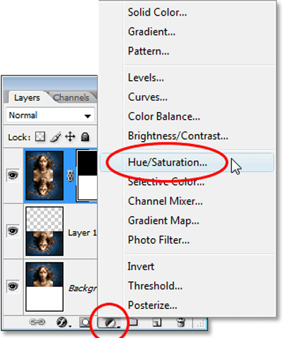 How to use Photoshop CS5 - Part 13: Create a reflection effect from the water Picture 22