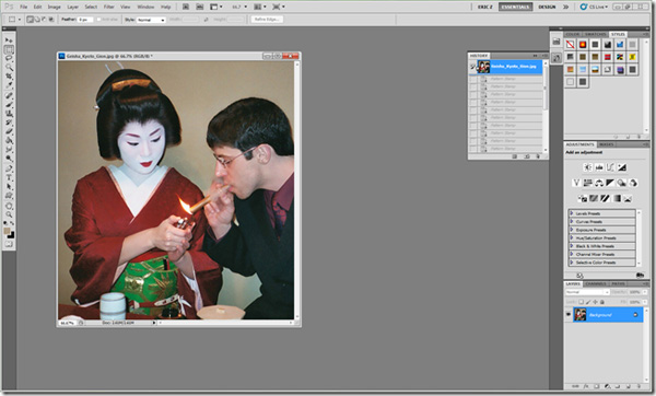 How to use Photoshop CS5 - Part 16: Delete any object from the image Picture 1