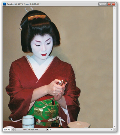 How to use Photoshop CS5 - Part 16: Delete any object from the image Picture 8