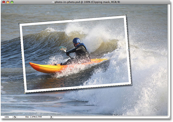 How to use Photoshop CS5 - Part 18: Create nested photo effects Picture 17