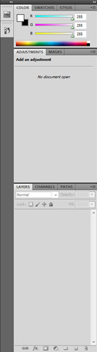 How to use Photoshop CS5 - Part 2: Panels Picture 2
