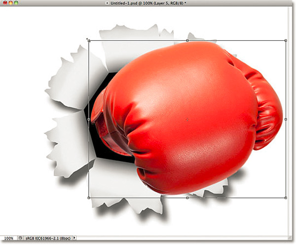 How to use Photoshop CS5 - Part 20: Create images of fists through the screen Picture 63