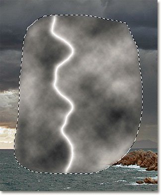 How to use Photoshop CS5 - Part 26: Create a lightning effect Picture 20