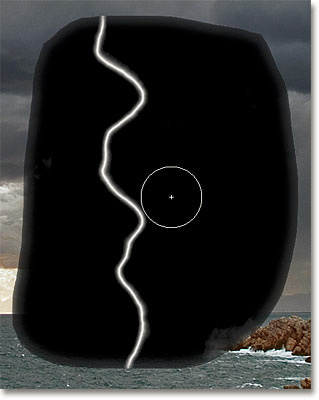 How to use Photoshop CS5 - Part 26: Create a lightning effect Picture 28