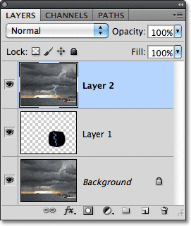 How to use Photoshop CS5 - Part 26: Create a lightning effect Picture 46
