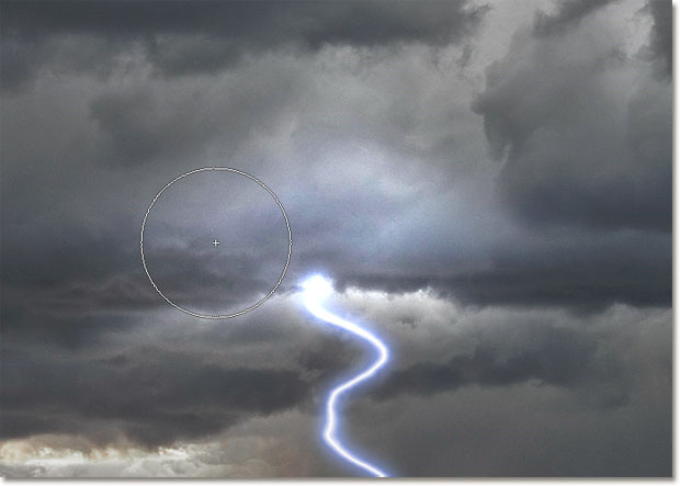How to use Photoshop CS5 - Part 26: Create a lightning effect Picture 50