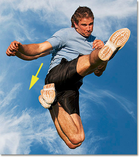 How to use Photoshop CS5 - Part 27: Create a Motion effect on any object Picture 10