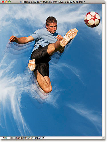 How to use Photoshop CS5 - Part 27: Create a Motion effect on any object Picture 17