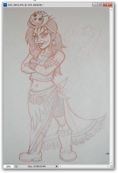 How to use Photoshop CS5 - Part 6: Digital art Picture 31