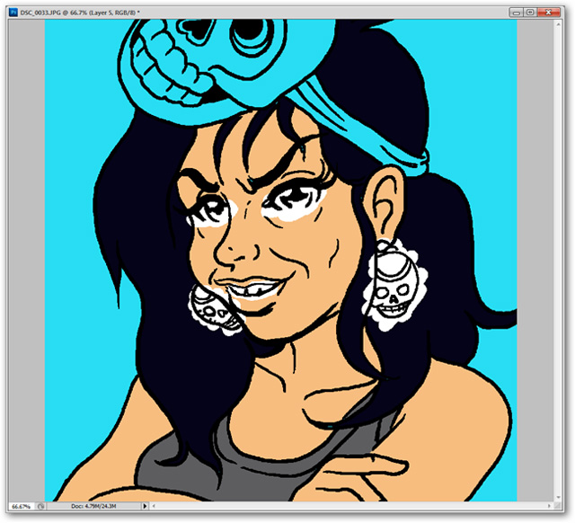 How to use Photoshop CS5 - Part 6: Digital art Picture 44