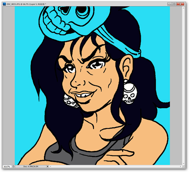 How to use Photoshop CS5 - Part 6: Digital art Picture 45