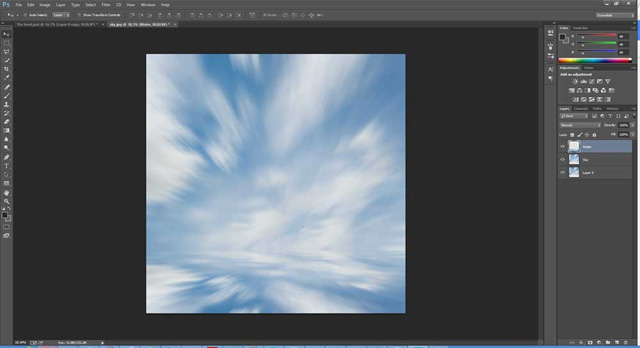 How to use Photoshop CS6 (Part 3) - Create Manipulation artwork with exposure effect Picture 7