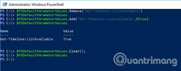 How to use PowerShell's default parameter to change the command behavior Picture 6