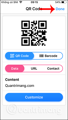 How to use Qrabber to scan and create QR codes on iPhone Picture 18