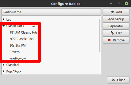 How to Use Radio Tray on Linux Picture 23