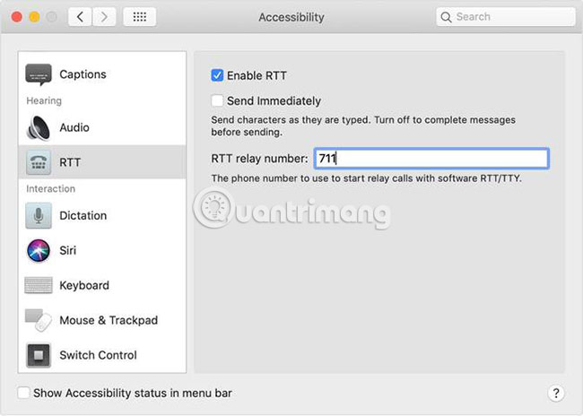 How to use Real Time Text (RTT) on Mac and iPhone Picture 1