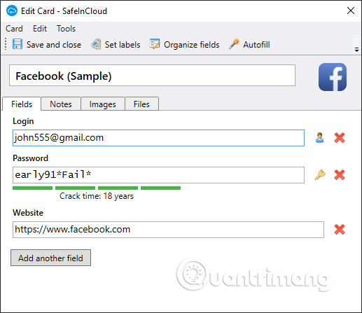 How to use SafeInCloud Password Manager to manage passwords Picture 7