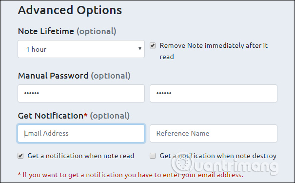 How to use SafeNote to share files and messages to self-destruct Picture 3
