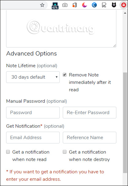 How to use SafeNote to share files and messages to self-destruct Picture 9
