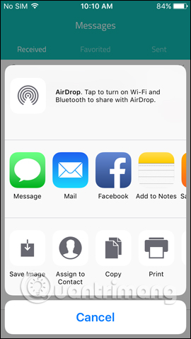 How to use Sarahah to send anonymous messages on Facebook Picture 14