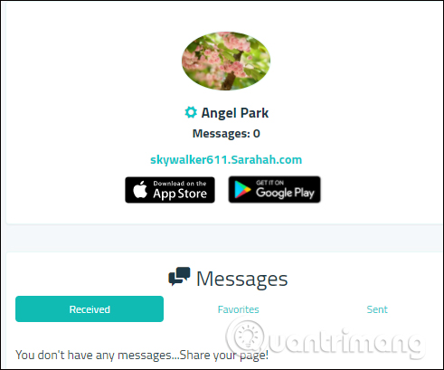 How to use Sarahah to send anonymous messages on Facebook Picture 20