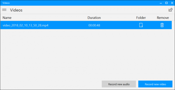 How to use Screen Recorder Plus to record and record videos on Windows 10 Picture 8