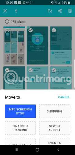 How to use ScreenshotGo of Firefox for Android Picture 3