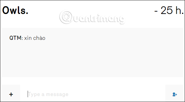 How to use self-destruct chat Owls service after 24 hours Picture 4