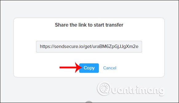 How to use Send Secure to share confidential files Picture 2