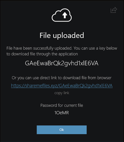 How to use Share me Files to share Windows 10 files Picture 3
