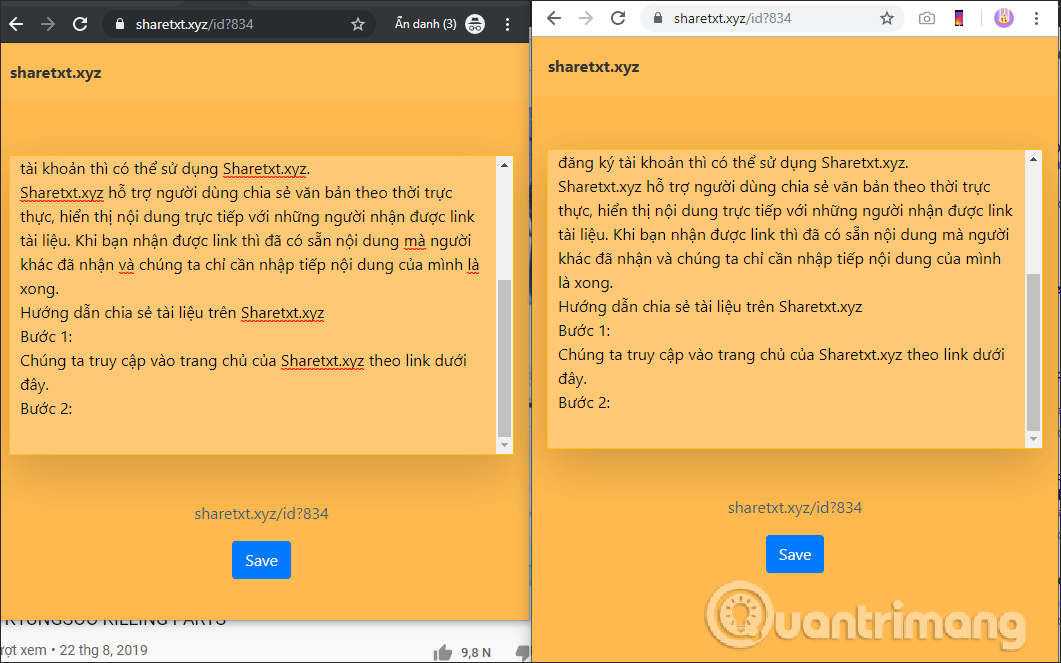 How to use Sharetxt.xyz to share documents directly Picture 5