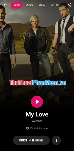 How to use Shazam to find the name of the song you are listening to, find the song by lyrics Picture 5