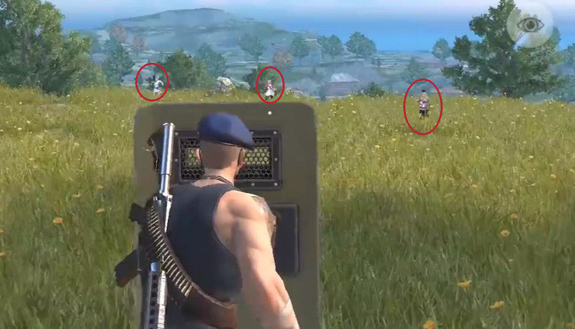 How to use shields in Rules Of Survival Picture 4
