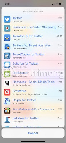 How to use Siri Shortcuts to replace the iOS app icon Picture 4