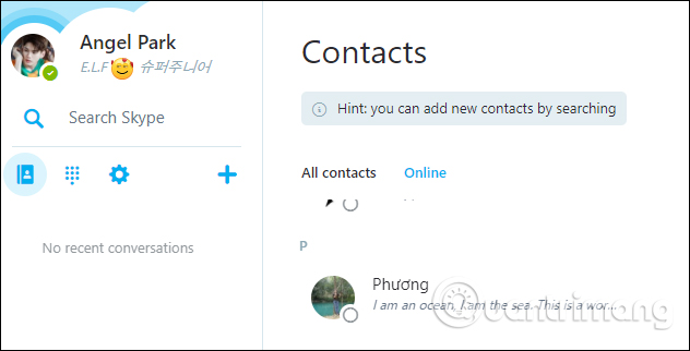 How to use Skype Web in the browser Picture 5