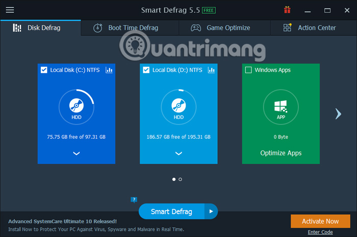 How to use Smart Defrag to defragment hard drives effectively Picture 3