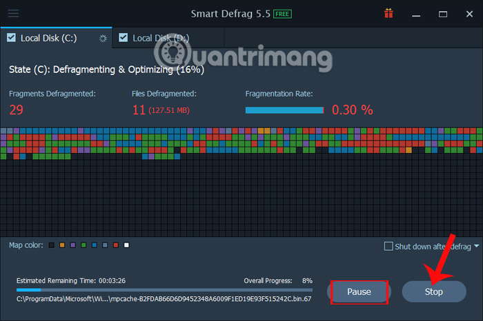 How to use Smart Defrag to defragment hard drives effectively Picture 6