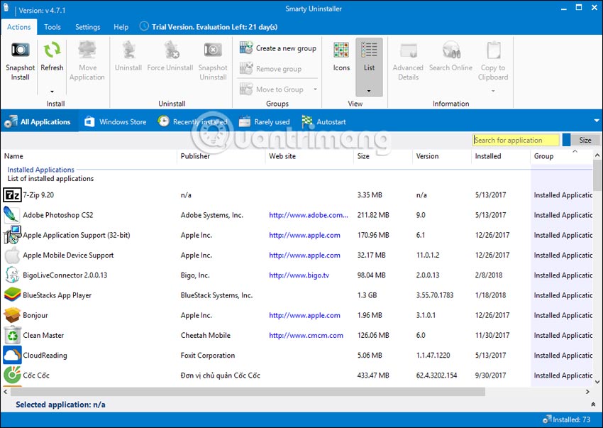 How to use Smarty Uninstaller to remove software completely on Windows Picture 4