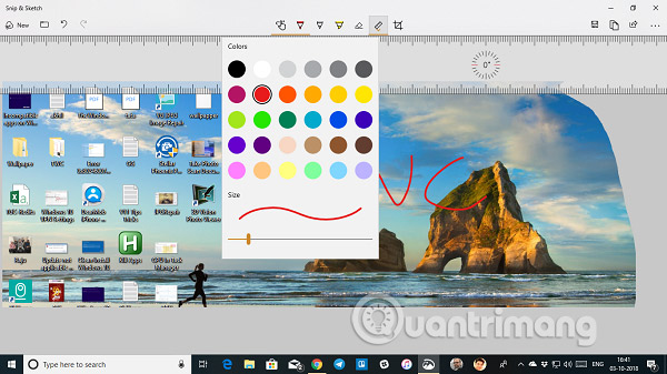 How to use Snip & Sketch on Windows 10 Picture 4