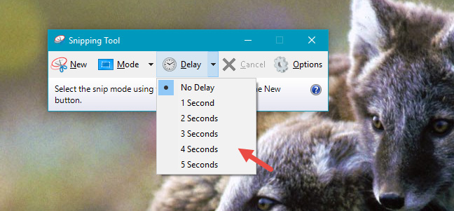 How to use Snipping Tool on Windows 10 full set Picture 6