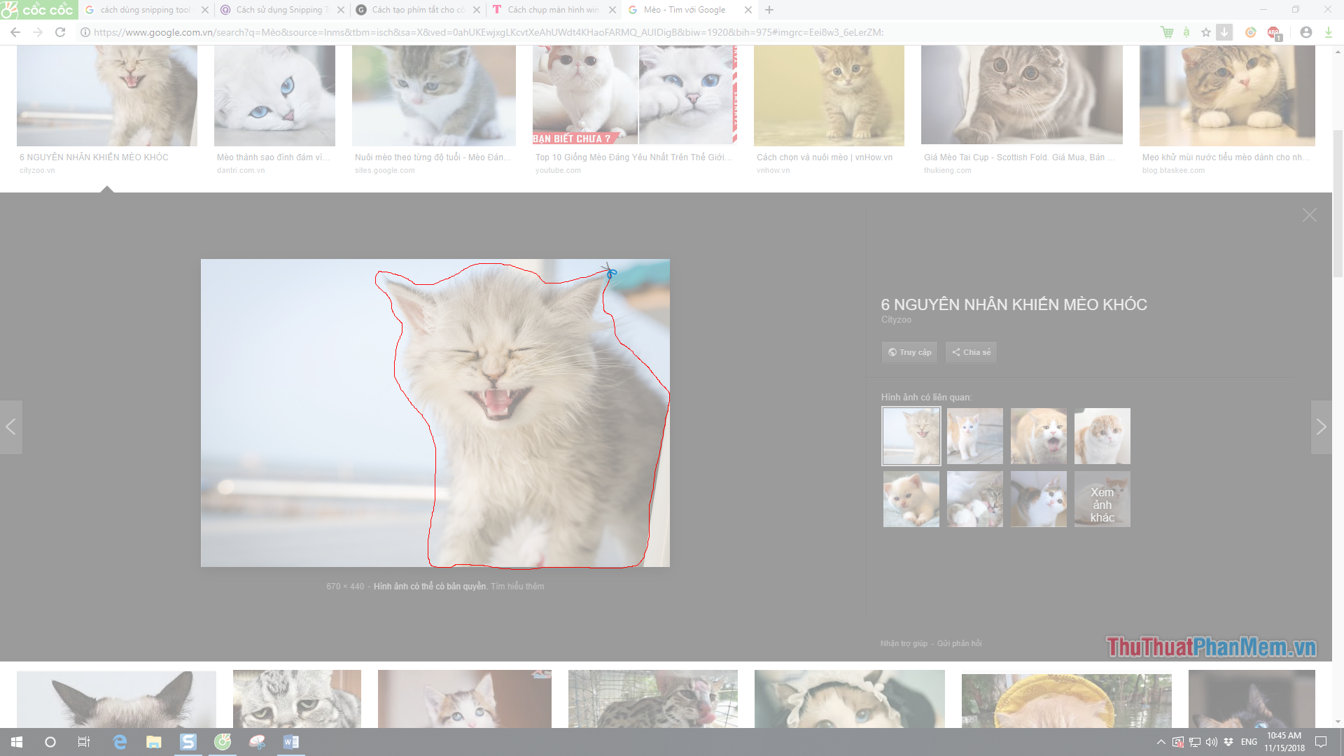 How to use Snipping Tool to take screenshots on Windows 10 Picture 5
