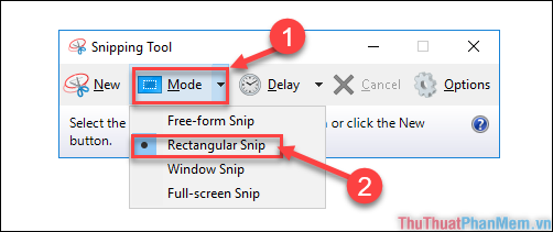 How to use Snipping Tool to take screenshots on Windows 10 Picture 6