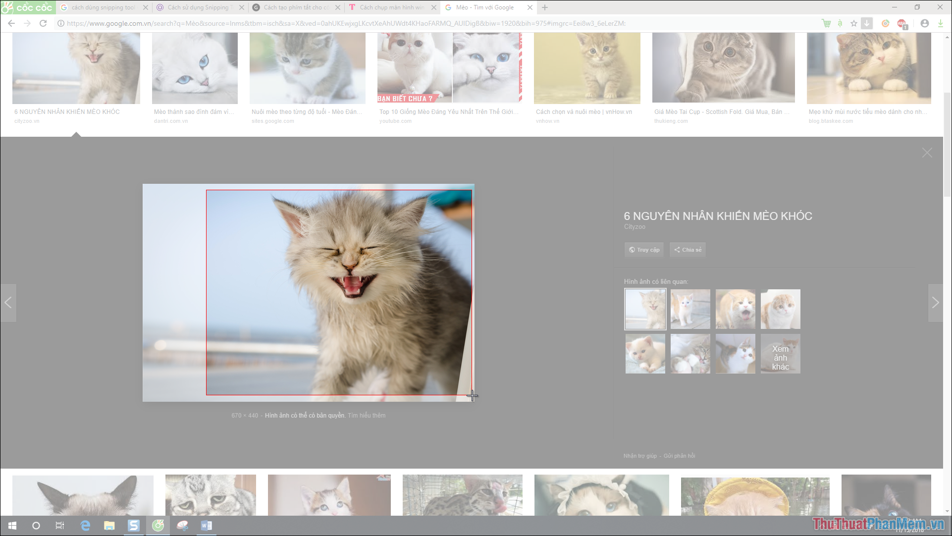 How to use Snipping Tool to take screenshots on Windows 10 Picture 7