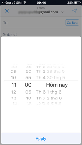 How to use Spark application to manage email on iPhone Picture 21