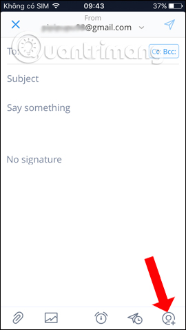 How to use Spark application to manage email on iPhone Picture 23