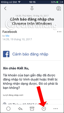 How to use Spark application to manage email on iPhone Picture 36