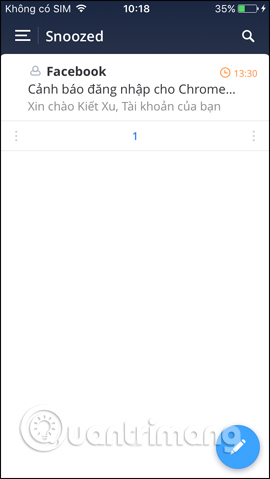 How to use Spark application to manage email on iPhone Picture 40