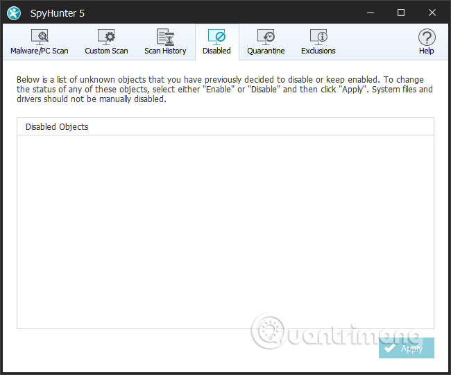 How to use SpyHunter to remove spyware, anti-keylogger Picture 13