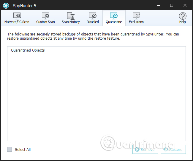 How to use SpyHunter to remove spyware, anti-keylogger Picture 14