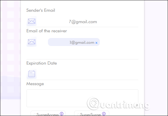 How to use Surge Send secure file sharing Picture 4